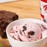Minty Brownie - Refreshing mint ice cream with soft, chewy brownie pieces in every bite.
