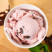 Minty Brownie - Refreshing mint ice cream with soft, chewy brownie pieces in every bite.
