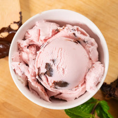 Minty Brownie ice cream