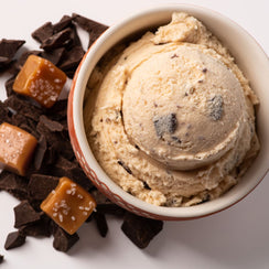 Salted Caramel Chocolate Chip ice cream