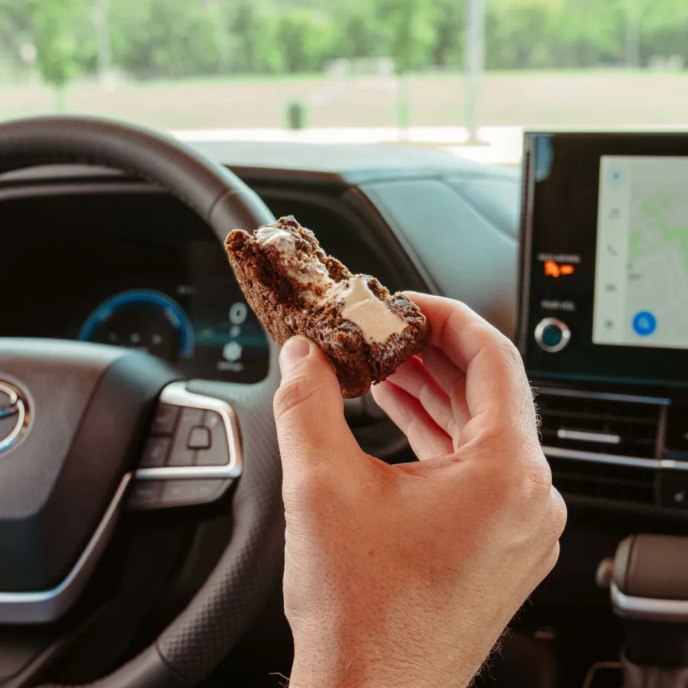 A Toyota Chip Wheel with a single bite