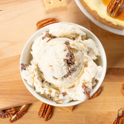 Caramel Pecan Cheesecake ice cream