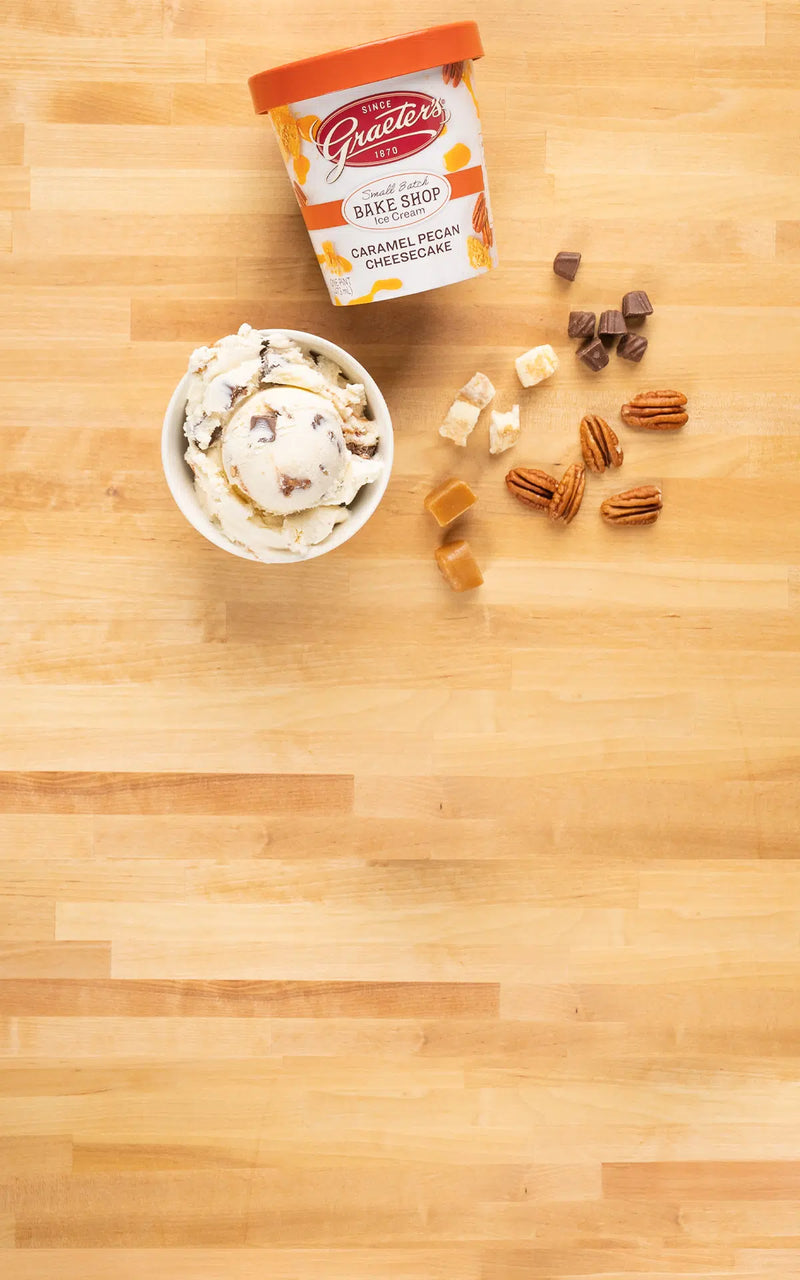 Limited edition Caramel Pecan Cheesecake ice cream