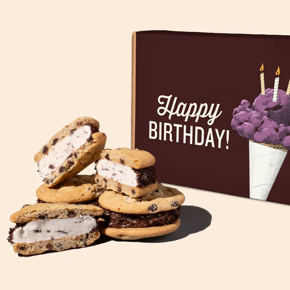 Happy Birthday Vanilla Chocolate Chip Wheelies