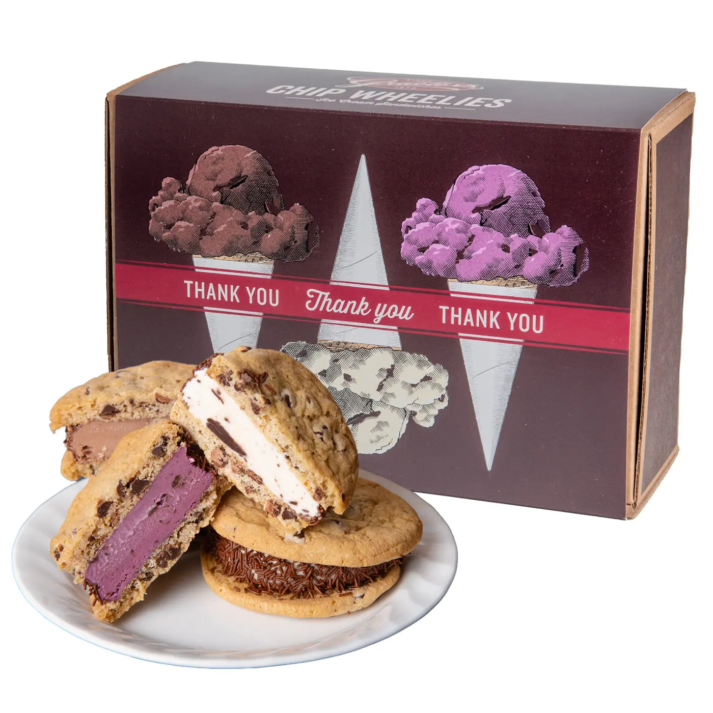 Graeter's Assorted Chocolate Chip Wheelies "Thank You" Gift Box