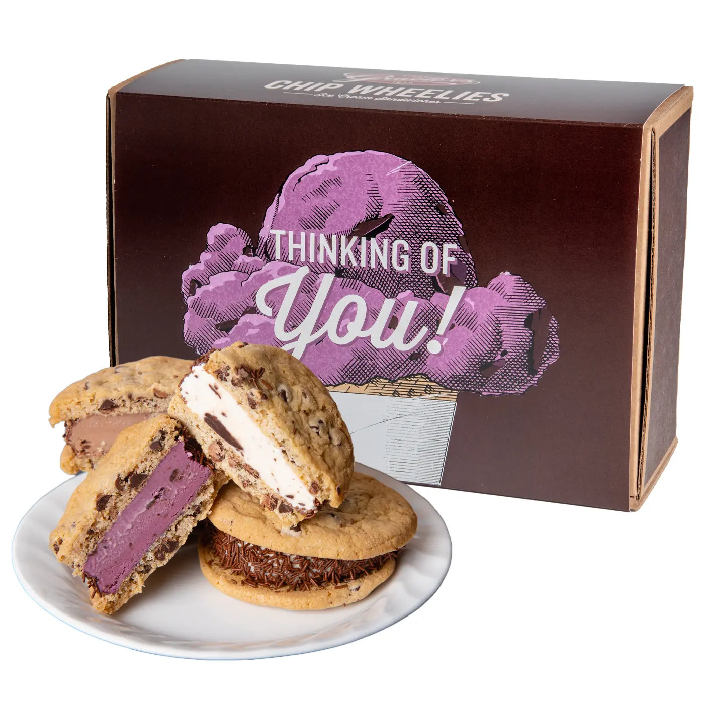 Graeter's Assorted Chip Wheelies In "Thinking of You" Gift Box