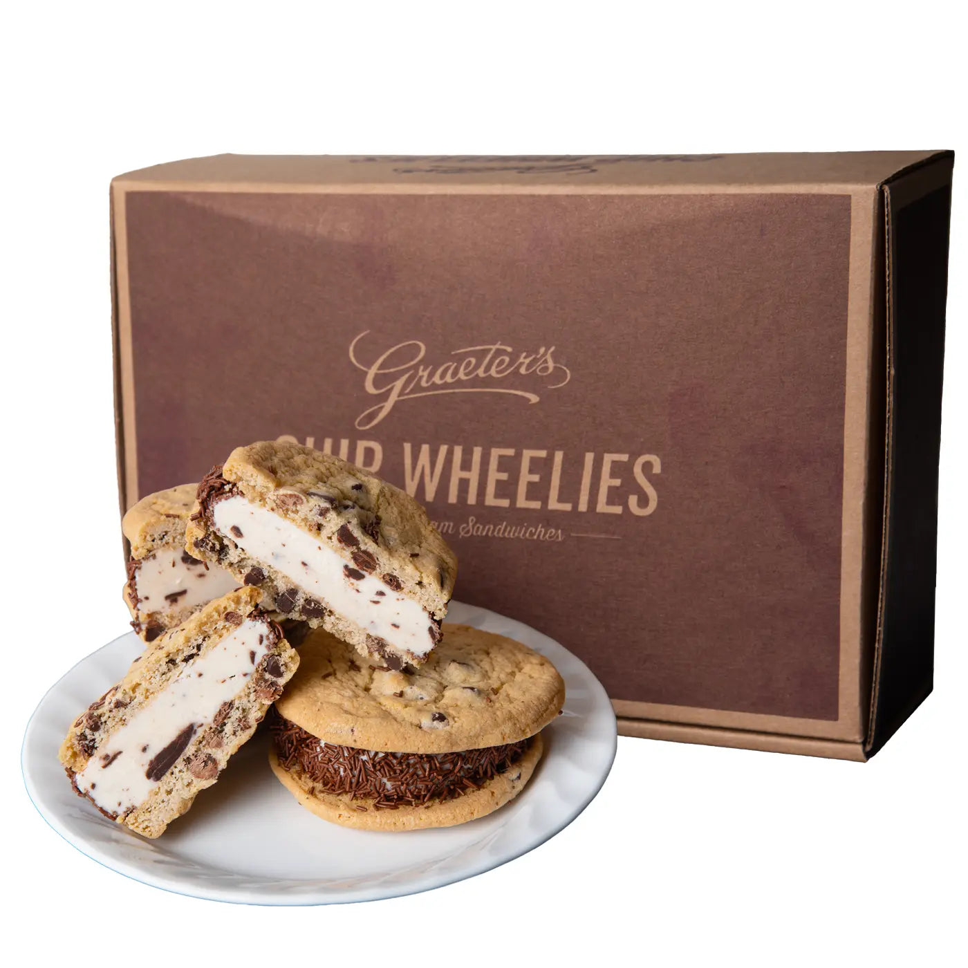 Graeter's Vanilla Chocolate Chip Ice Cream Sandwich