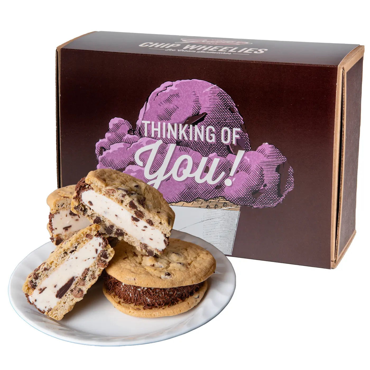 Graeter's Vanilla Chocolate Chip Wheelies "Thinking Of You" Gift Box