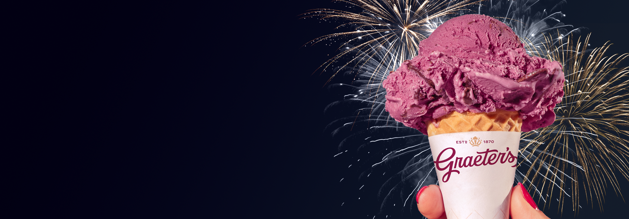 Sweet Rewards — America's 250th, $2.50 Cones July 4 Only