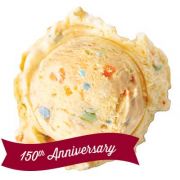 150th Birthday Cake Ice Cream