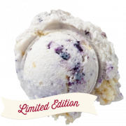 Graeter's Limited Edition Elena's Blueberry Pie Ice Cream Pint