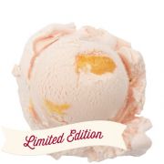 Graeter's Limited Edition Peach Ice Cream