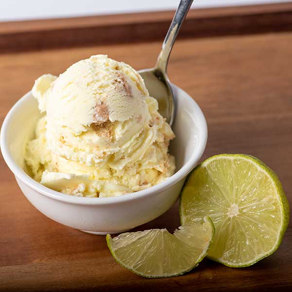 Scoop of Graeter's Key Lime Pie Ice Cream
