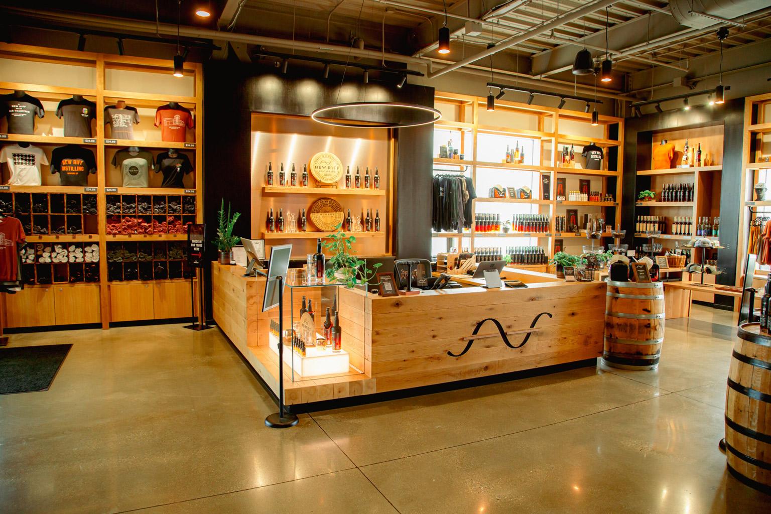 New Riff Distilling Gift Shop