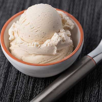 Scoop of Graeter's Madagascar Vanilla Bean Ice Cream