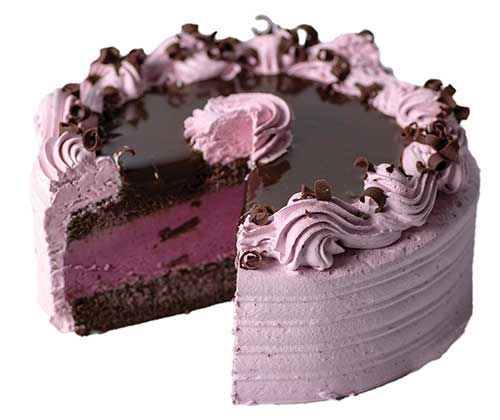 Graeter's Black Raspberry Bliss Ice Cream Cake
