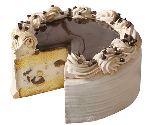 Graeter's Cookie Dough Delight Ice Cream Cake